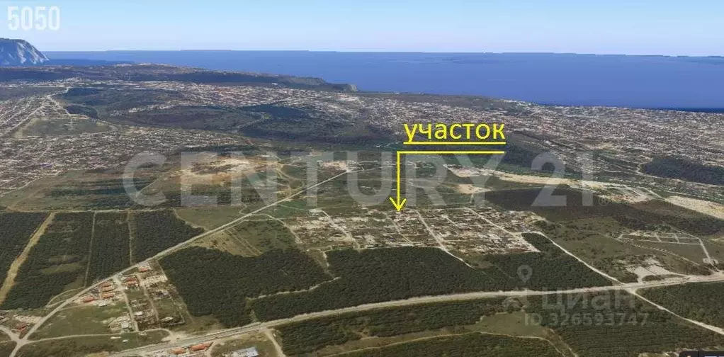 Участок в Севастополь Эллада-1 садоводческое товарищество, 9 (6.6 ... - Фото 2