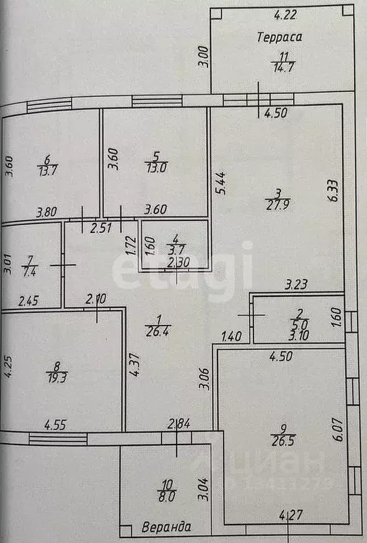 Дом в Белгородская область, Белгородский район, Разумное рп ул. Н.В. ... - Фото 2
