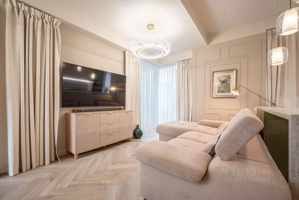 3-к кв. Москва Ленинградское ш., 69к2 (93.0 м) - Фото 1