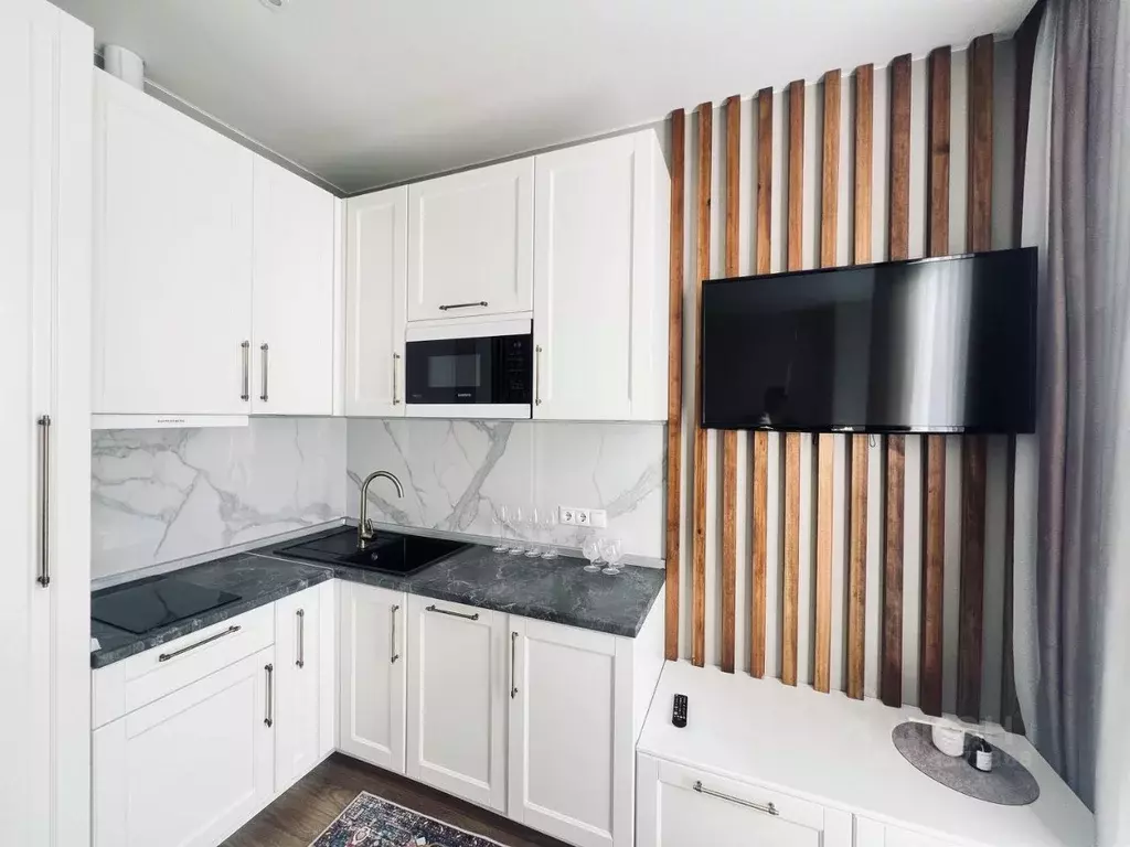 Студия Москва Выборгская ул., 9/1 (30.0 м) - Фото 1