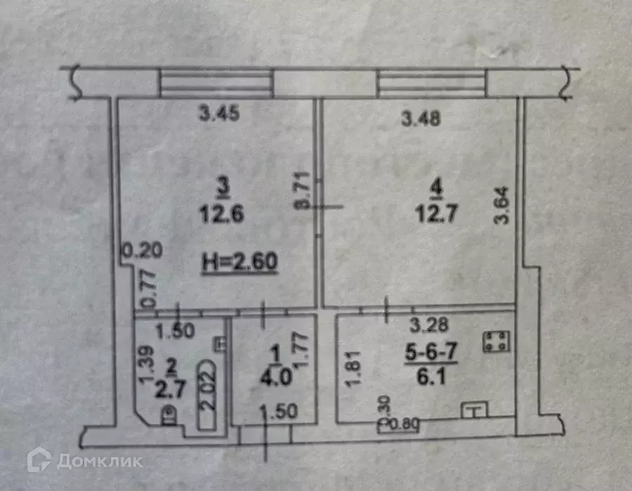 Продаётся 2-к квартира, 38.1 м - Фото 0