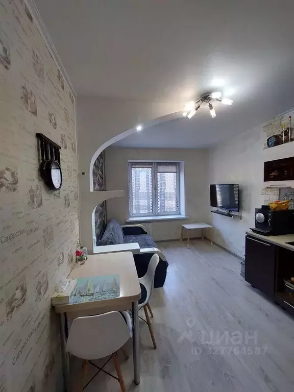 1-к кв. Санкт-Петербург пос. Парголово, ул. Федора Абрамова, 16к1 ... - Фото 1