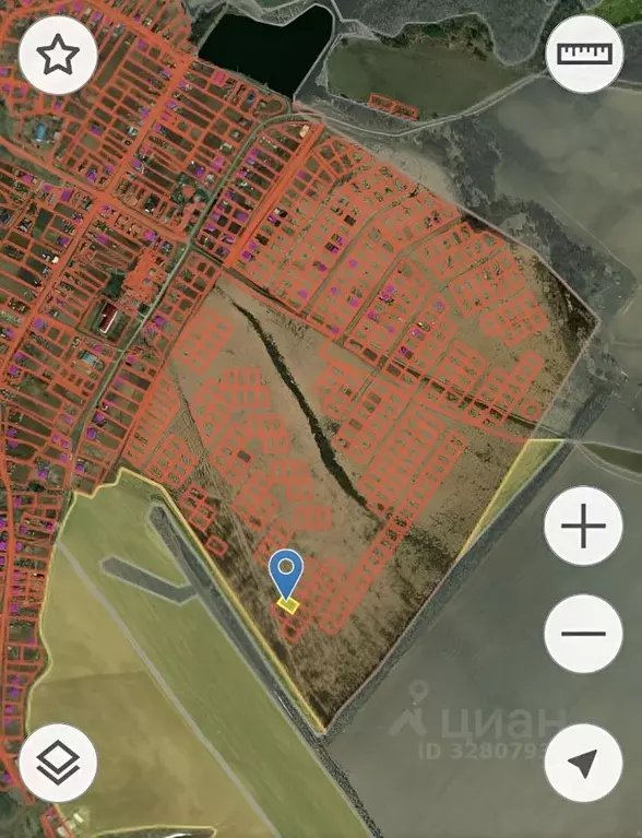 Участок в Башкортостан, Краснокамский район, д. Раздолье пер. ... - Фото 1