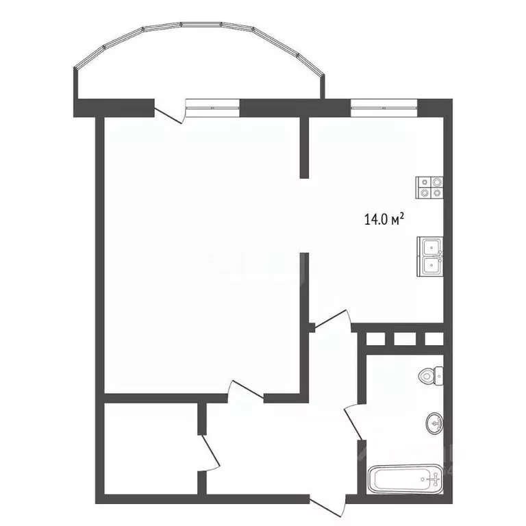 1-к кв. Московская область, Реутов ул. Октября, 42 (54.0 м) - Фото 2