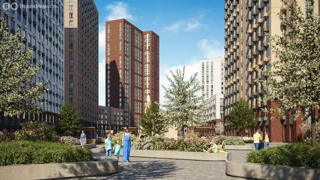 3-комнатная квартира: Москва, ЖК Лучи, 2-й этап, к8 (62 м) - Фото 1