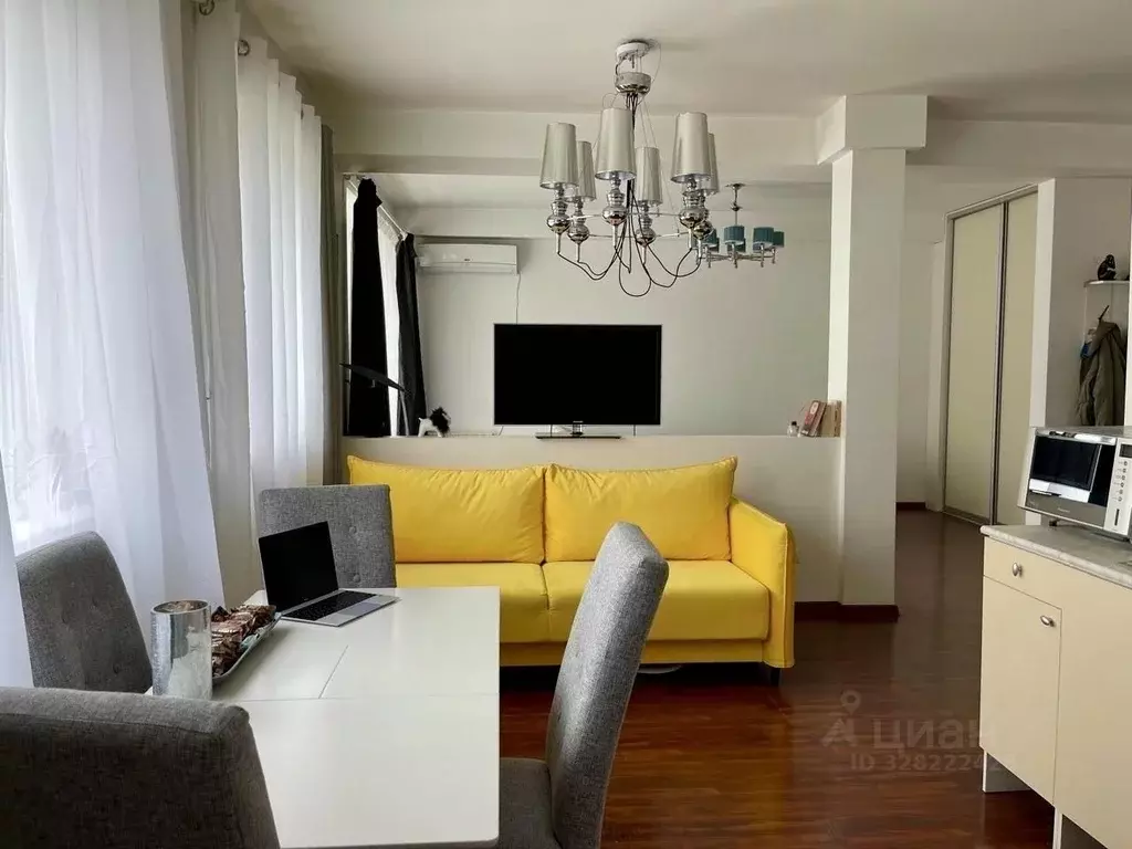 1-к кв. Краснодарский край, Сочи Новый Сочи мкр, ул. Клубничная, 1/14 ... - Фото 1