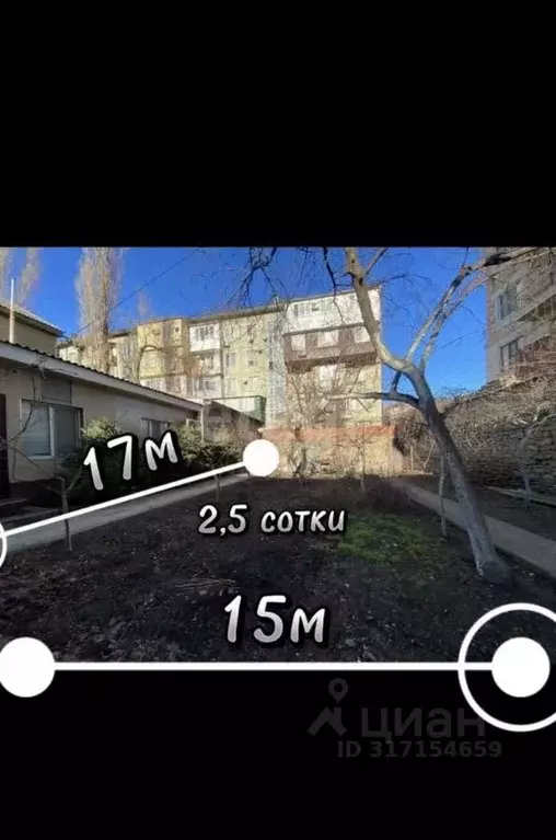 Участок в Дагестан, Махачкала ул. Абдулхакима Исмаилова, 21А/20 (2.5 ... - Фото 0