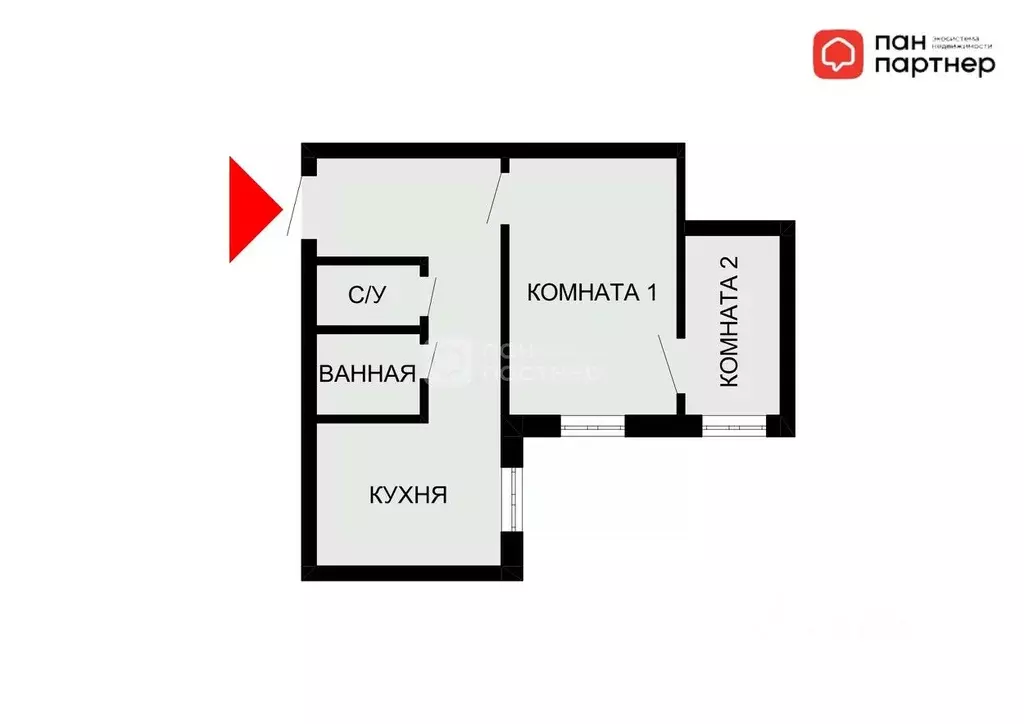 2-к кв. Санкт-Петербург Малая Подьяческая ул., 3 (48.0 м) - Фото 1