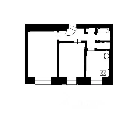 2-к кв. Москва Комсомольский просп., 44 (47.0 м) - Фото 2