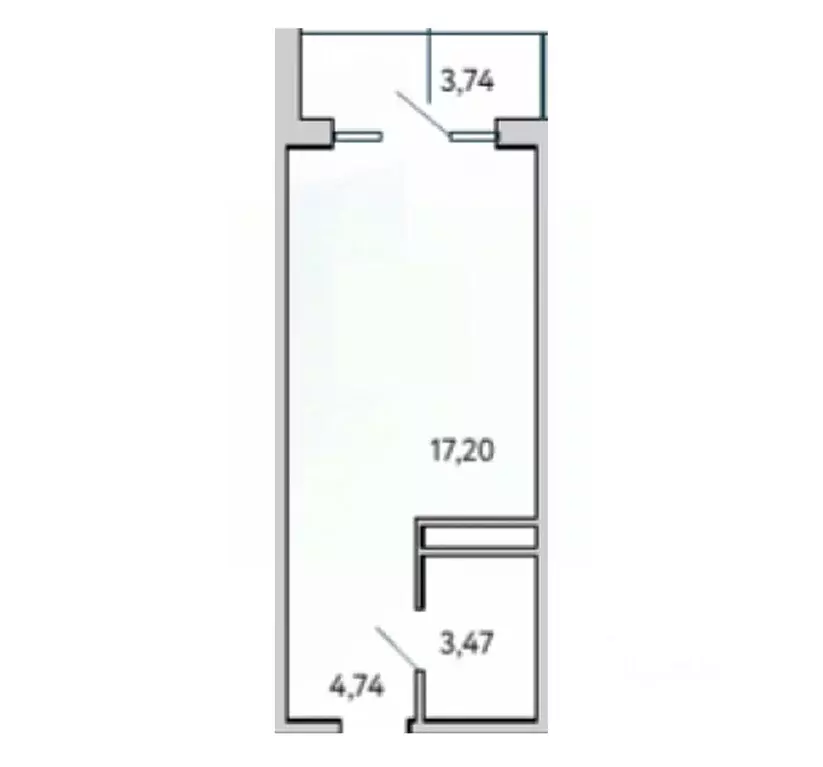 Студия Крым, Ялта муниципальный округ, Виноградное пгт Космос Стей ... - Фото 0