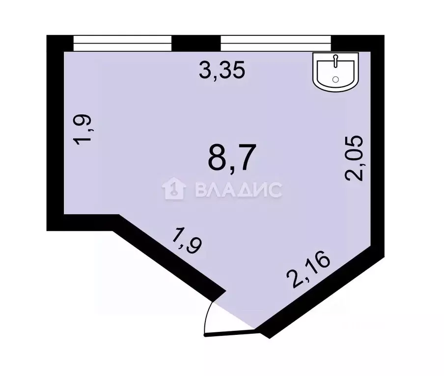 Офис в Коми, Сыктывкар Первомайская ул., 40 (9 м) - Фото 1