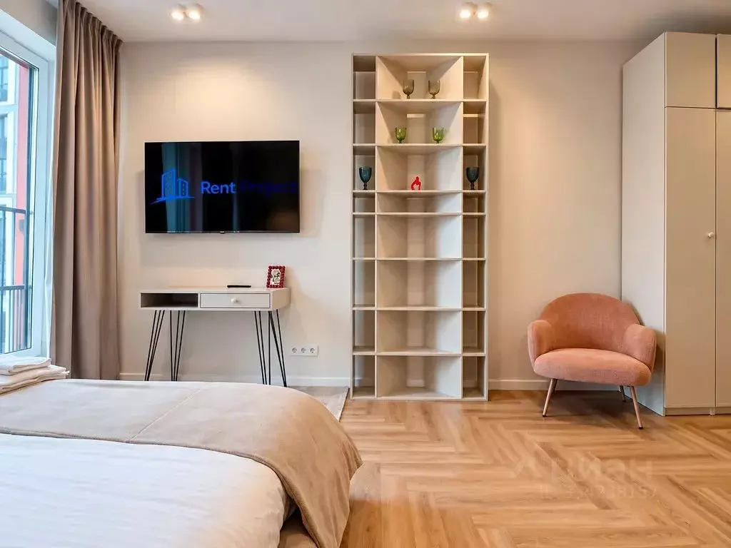 Студия Москва Новоостаповская ул., 20 (28.0 м) - Фото 2