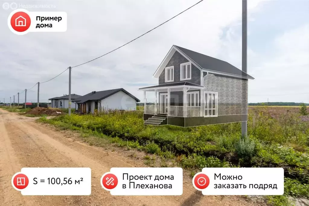 Участок в Тюменский район, деревня Малиновка, коттеджный посёлок ... - Фото 1