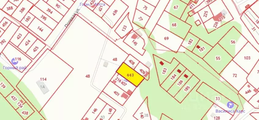 Участок в Адыгея, Майкопский район, Даховское с/пос, с. Хамышки ул. ... - Фото 0