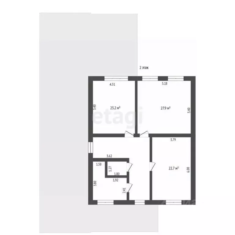 Дом в Мордовия, Саранск городской округ, с. Макаровка ул. ... - Фото 2