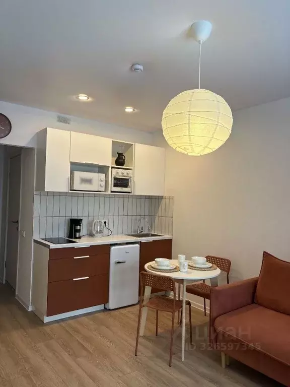 Студия Москва ул. Большое Понизовье, 8 (20.0 м) - Фото 2