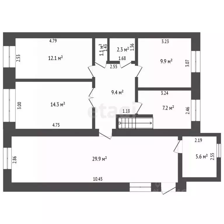 Дом в Тюменская область, Тюменский муниципальный округ, с. Муллаши ул. ... - Фото 1
