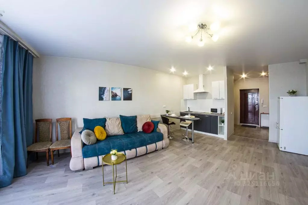 Студия Омская область, Омск Подгорная ул., 19 (35.0 м) - Фото 1