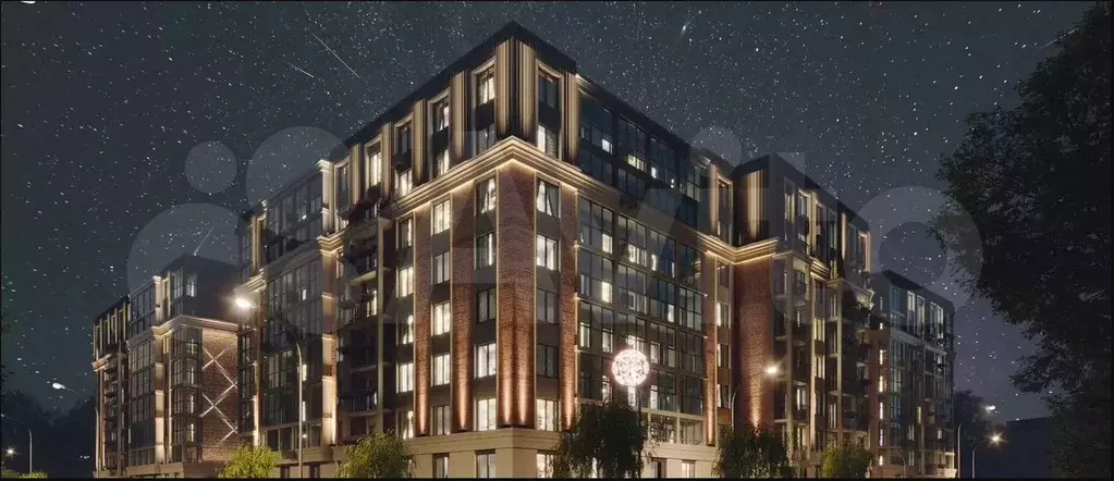 1-к. квартира, 44,7 м, 3/7 эт. - Фото 0