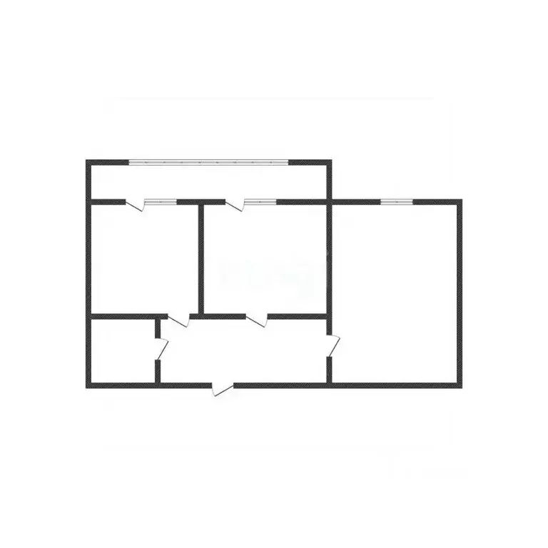 2-к кв. Татарстан, Казань ул. Кулахметова, 17к1 (47.6 м) - Фото 2