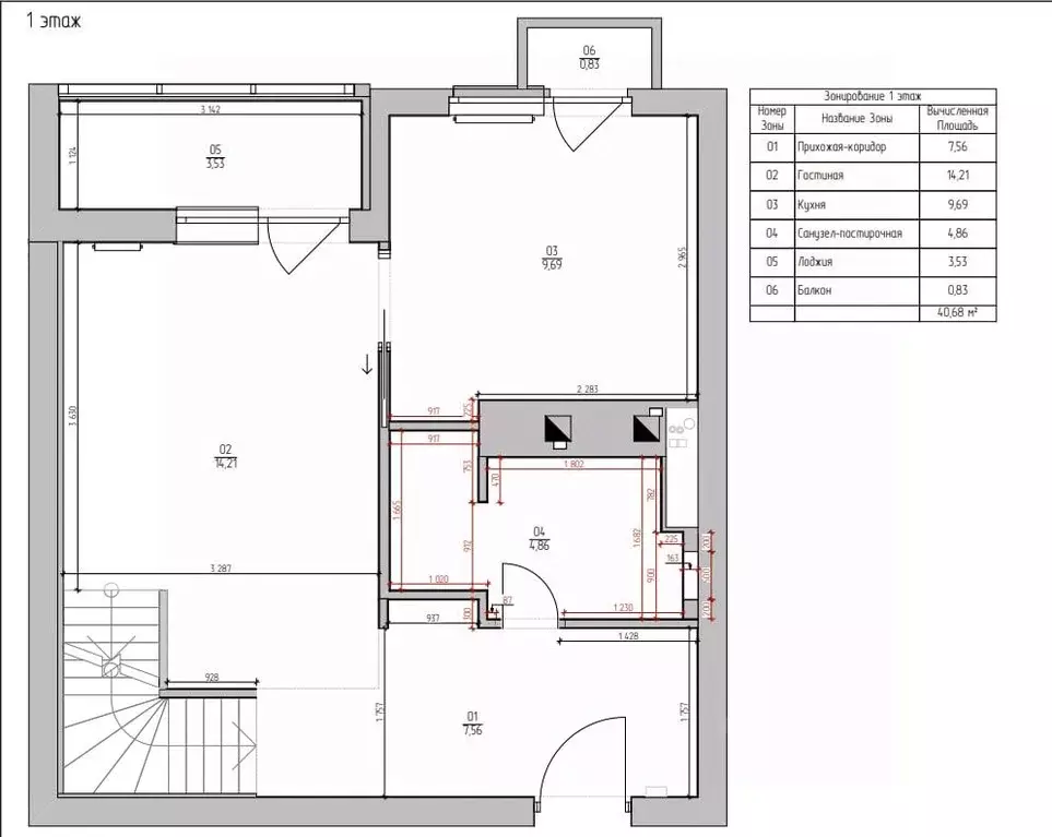 3-к кв. Московская область, Лобня ул. Жирохова, 2 (78.8 м) - Фото 2