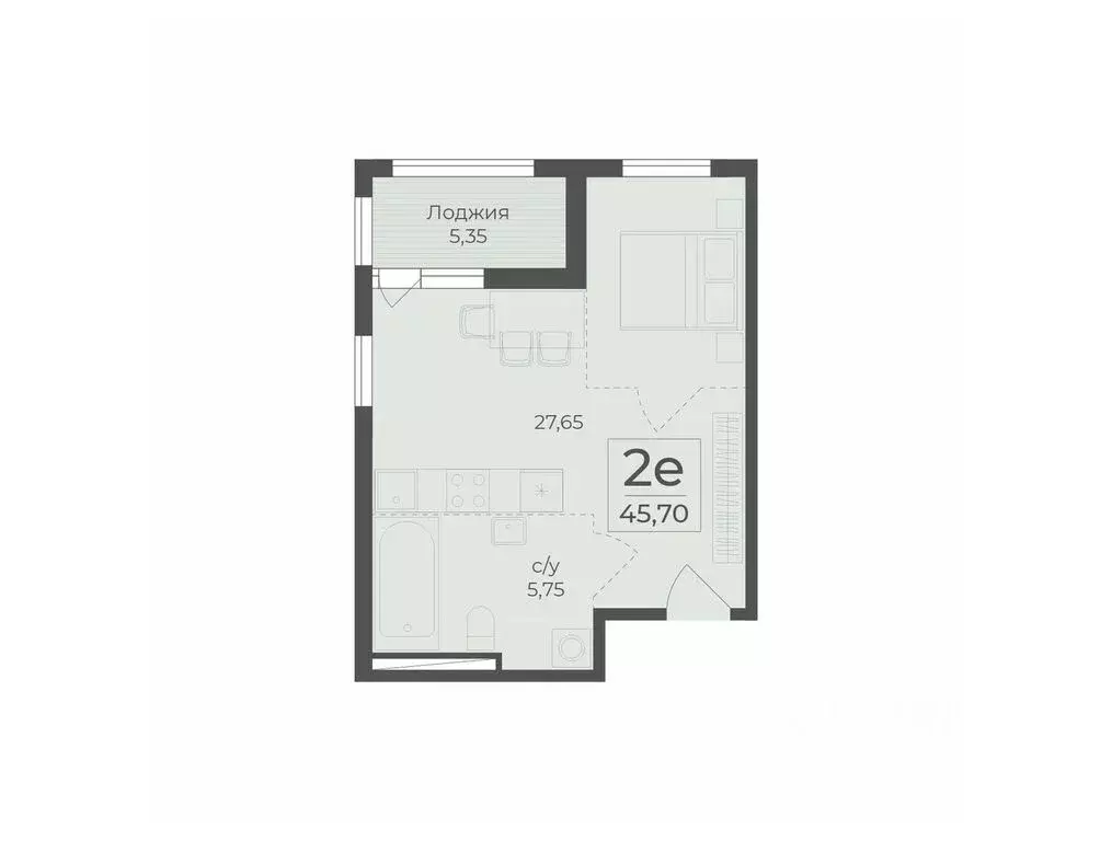 2-к кв. Крым, Ялта городской округ, Массандра пгт  (45.7 м) - Фото 0