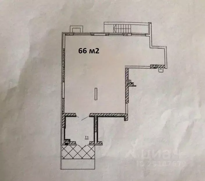 Помещение свободного назначения в Саратовская область, Саратов Лунная ... - Фото 2