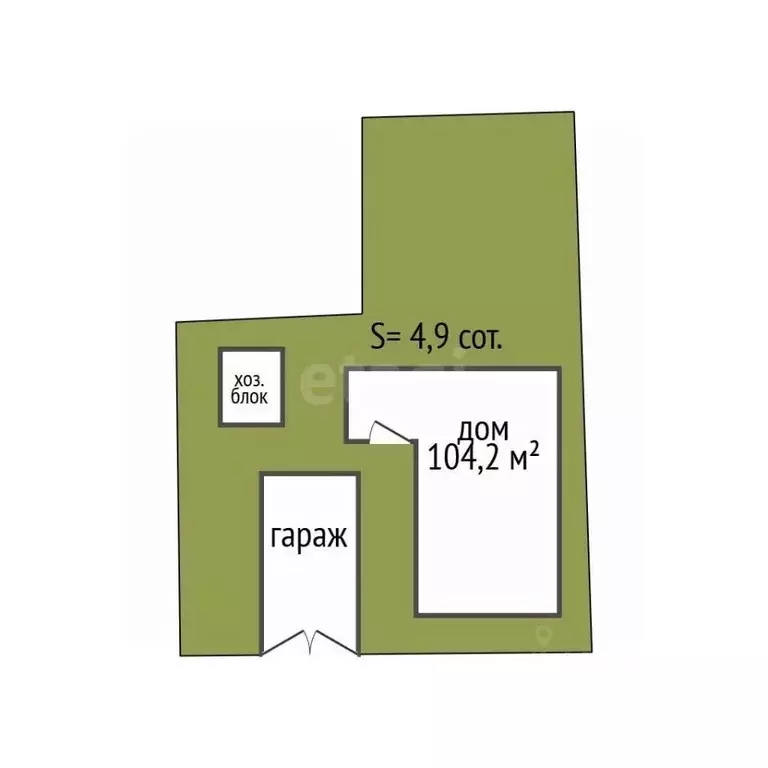 Дом в Брянская область, Брянск 1-я Садовая ул. (104 м) - Фото 2