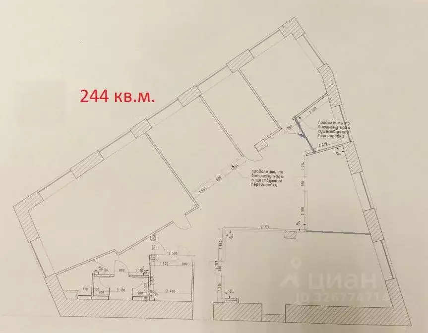 Офис в Москва Марксистская ул., 3С2 (244 м) - Фото 2