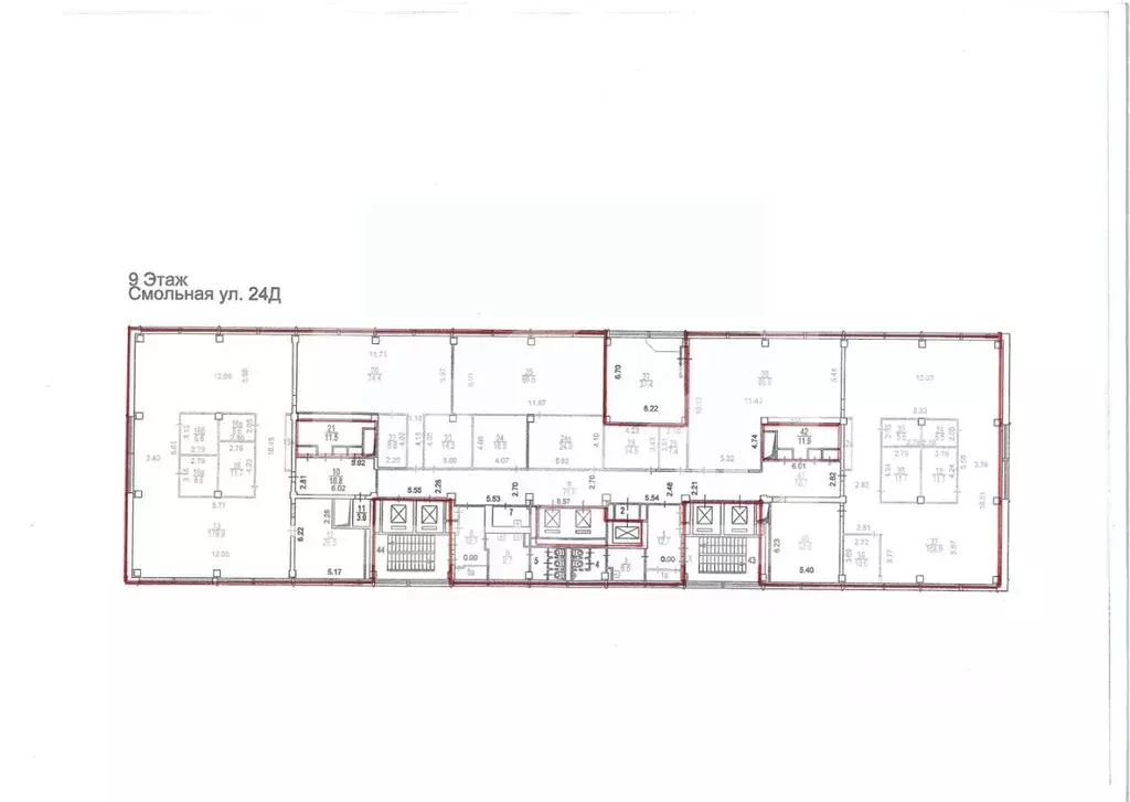Помещение свободного назначения в Москва Смольная ул., 24Д (1100 м) - Фото 2