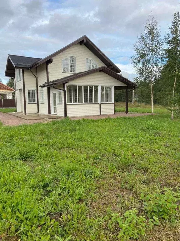 Дом в Ленинградская область, Всеволожский район, Бугровское городское ... - Фото 1