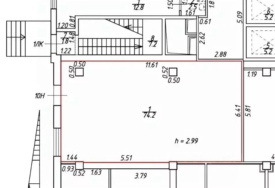 Помещение свободного назначения в Санкт-Петербург пос. Парголово, ул. ... - Фото 2