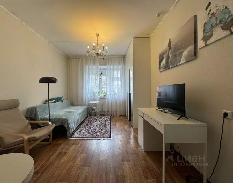 Студия Новосибирская область, Новосибирск ул. Тюленина, 26/2 (22.7 м) - Фото 2