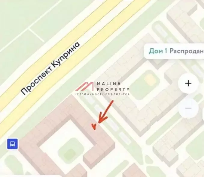 Торговая площадь в Москва Сосенское поселение, просп. Куприна, 9к1 (62 ... - Фото 2