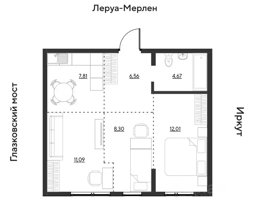 3-к кв. Иркутская область, Иркутск Затон кв-л, ул. Набережная Иркута, ... - Фото 0