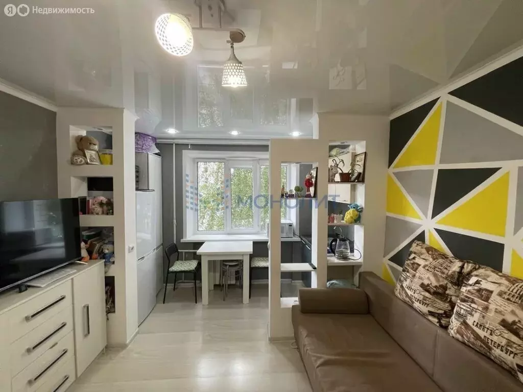 Квартира-студия: Чебоксары, проспект 9-й Пятилетки, 4 (26 м) - Фото 0