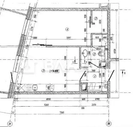 1-к кв. Санкт-Петербург Новочеркасский просп., 33к2 (58.0 м) - Фото 2