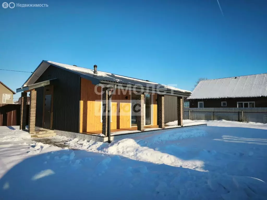 Дом в Новолуговое, СНТ Иня-2, 221 (80 м) - Фото 1