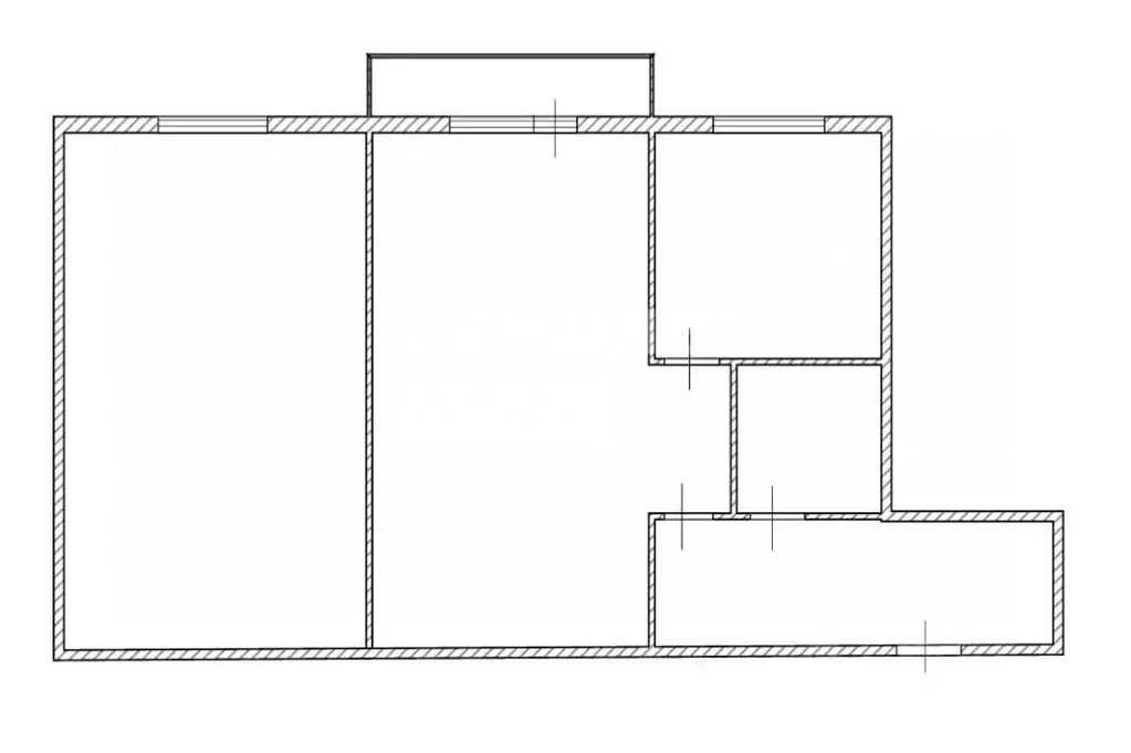 2-к кв. Томская область, Томск тракт Иркутский, 184 (44.6 м) - Фото 1