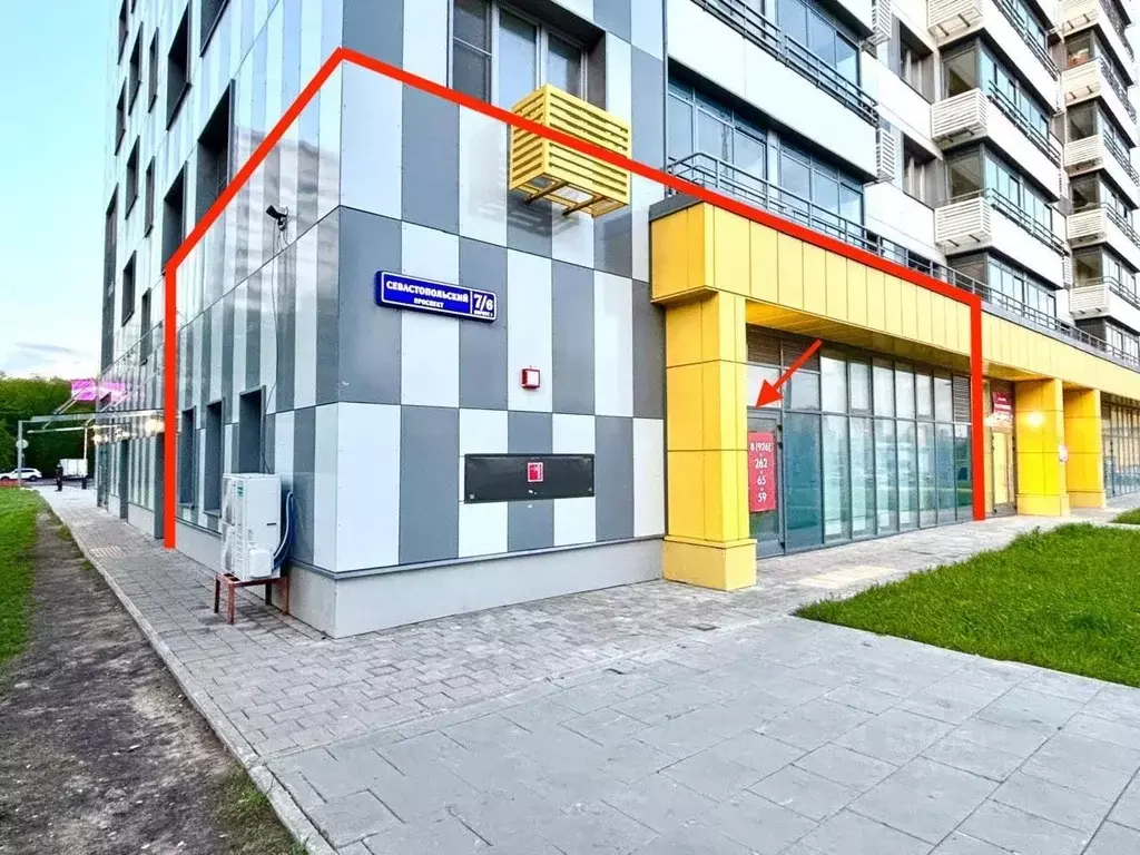 Торговая площадь в Москва Севастопольский просп., 7/6к1 (100 м) - Фото 1