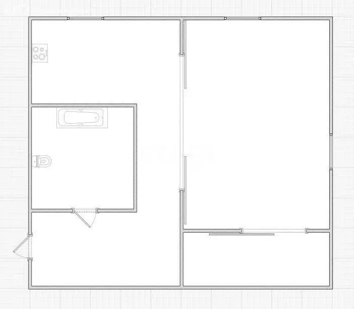 1-комнатная квартира: Кострома, Почтовая улица, 11 (31.2 м) - Фото 1