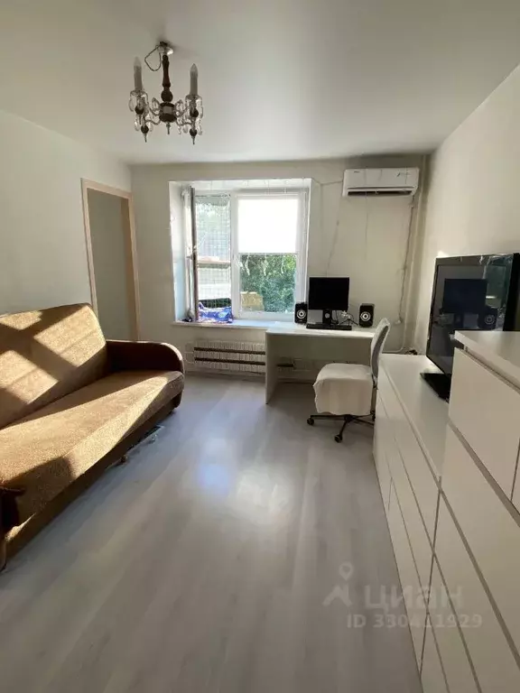 1-к кв. Москва Нагатинская наб., 22К2 (23.4 м) - Фото 0