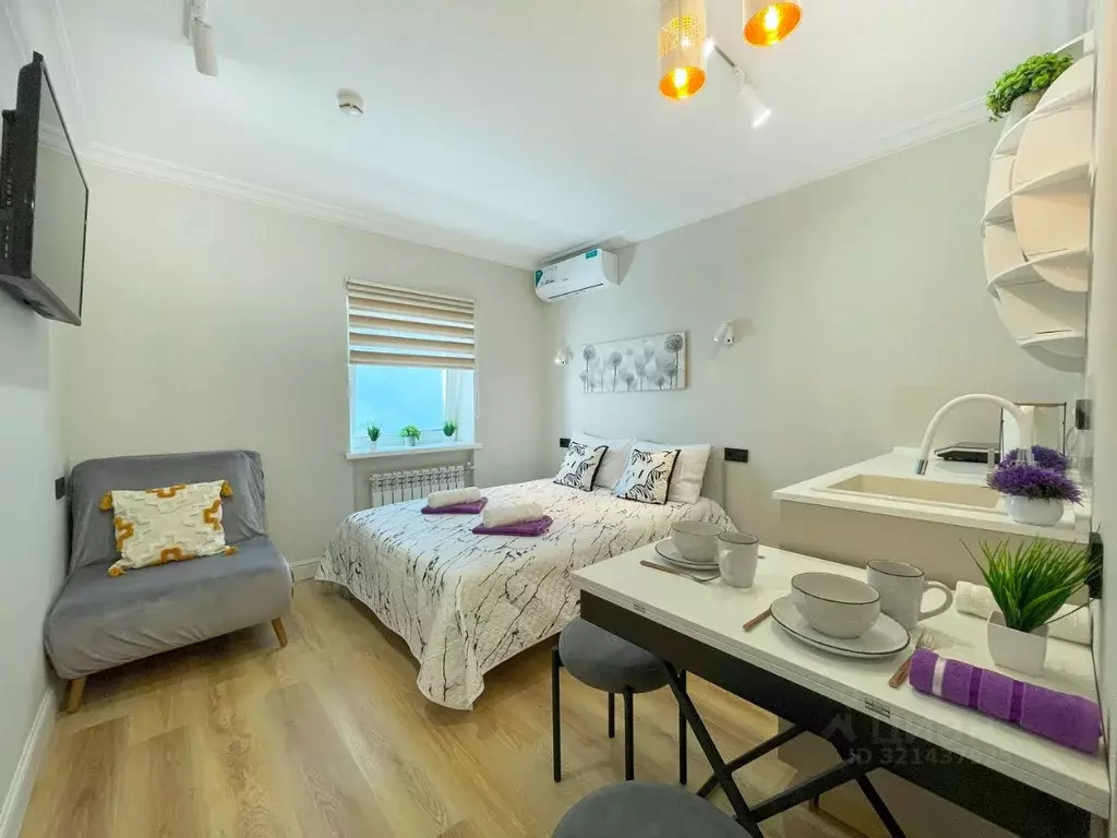 1-к кв. Москва 3-я Тверская-Ямская ул., 19 (25.0 м) - Фото 1