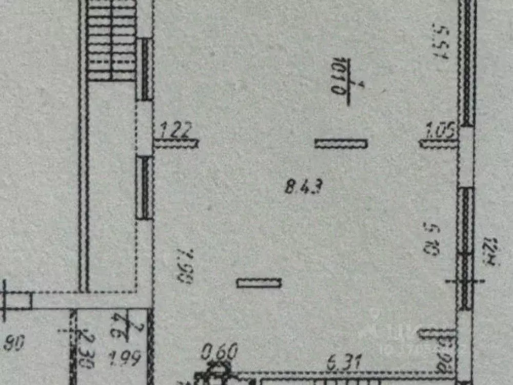 Торговая площадь в Москва Илимская ул., 1Вк2 (108 м) - Фото 2