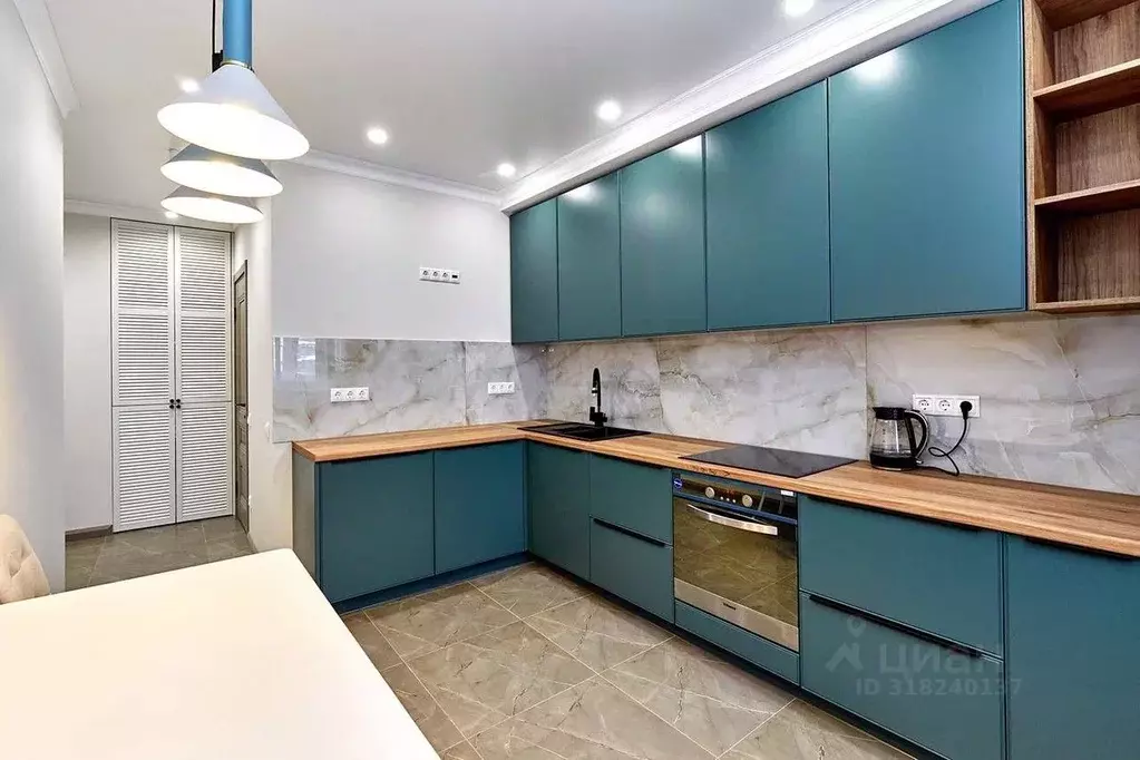 1-к кв. Краснодарский край, Краснодар ул. Цезаря Куникова, 24к3 (46.0 ... - Фото 0