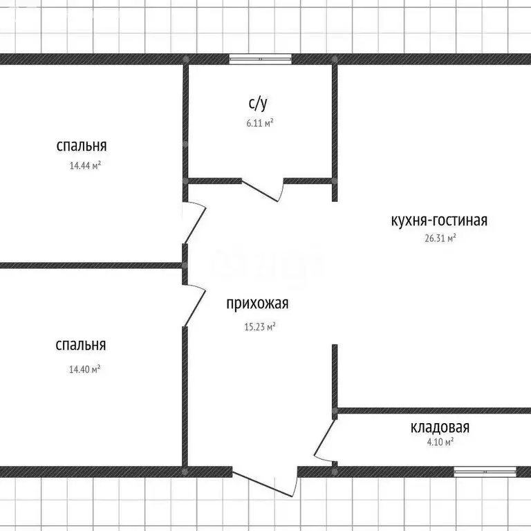 Дом в Родники, Московская улица (86.2 м) - Фото 1