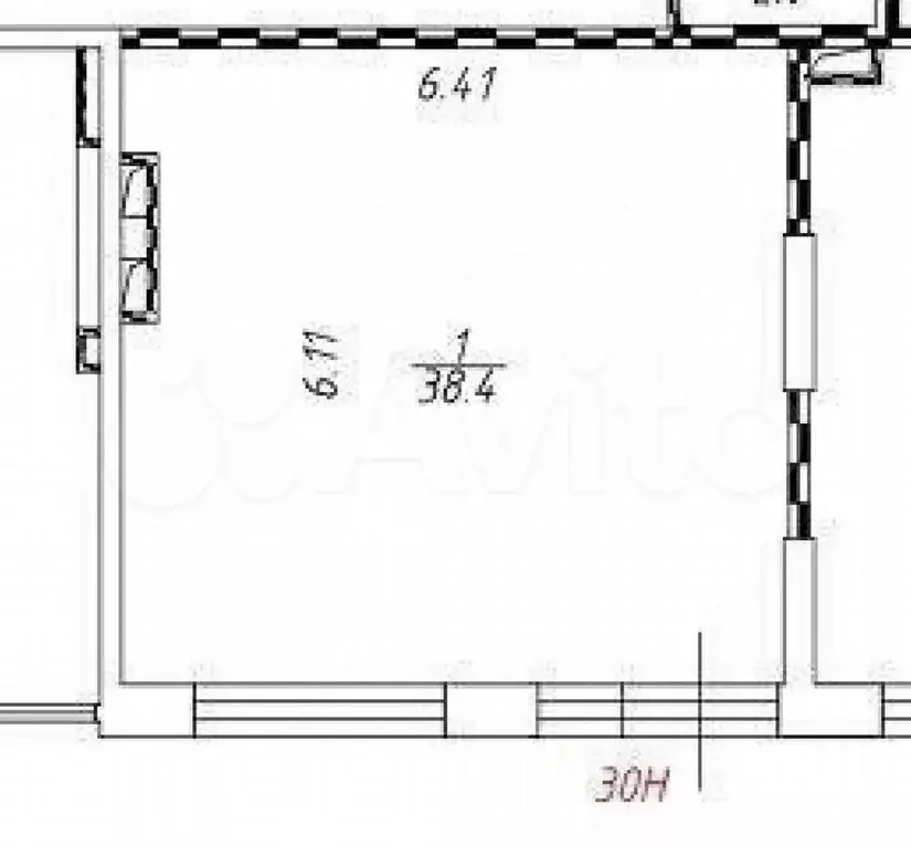 Продам помещение свободного назначения, 38 м - Фото 0