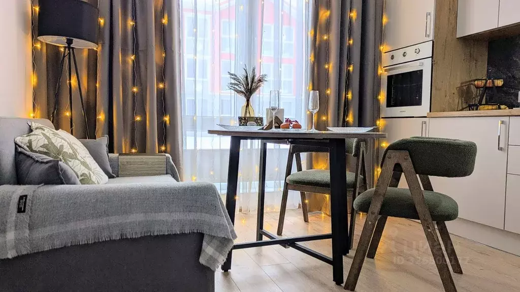 1-к кв. Калининградская область, Гурьевский муниципальный округ, пос. ... - Фото 1