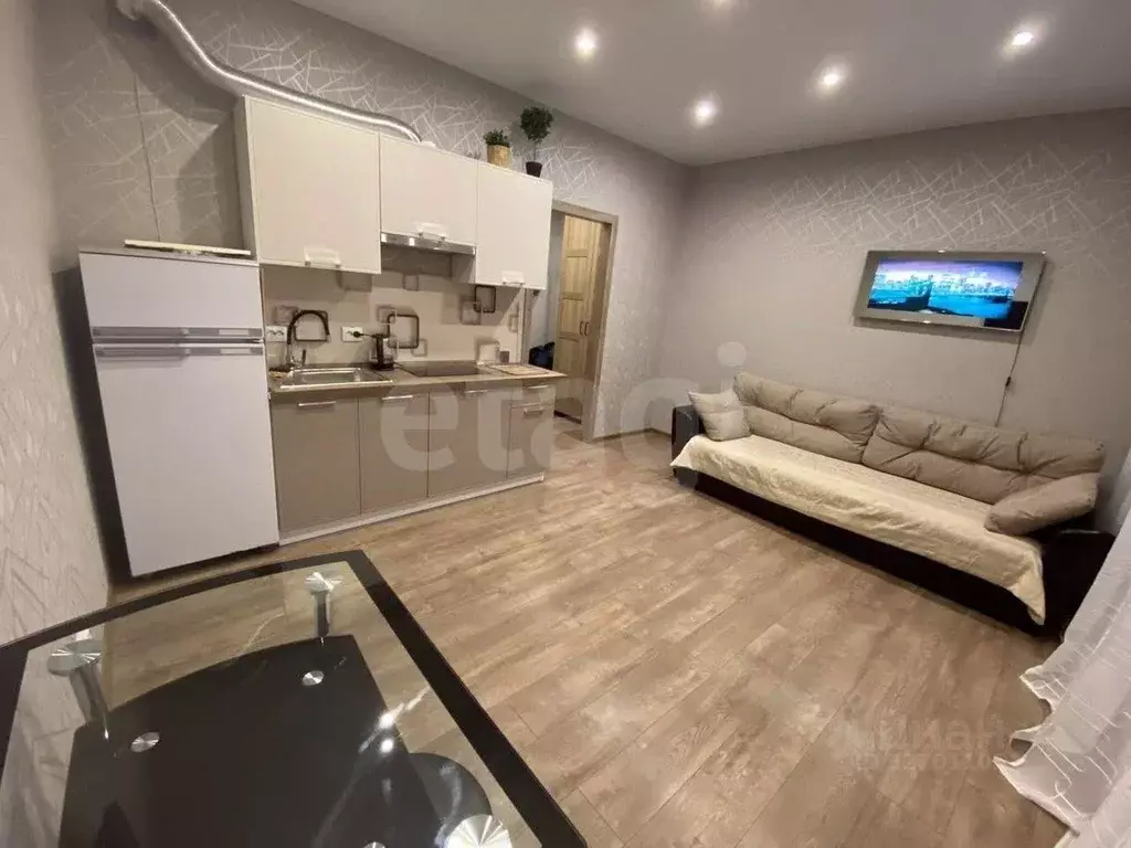 Студия Санкт-Петербург Октябрьская наб., 44 (24.0 м) - Фото 2