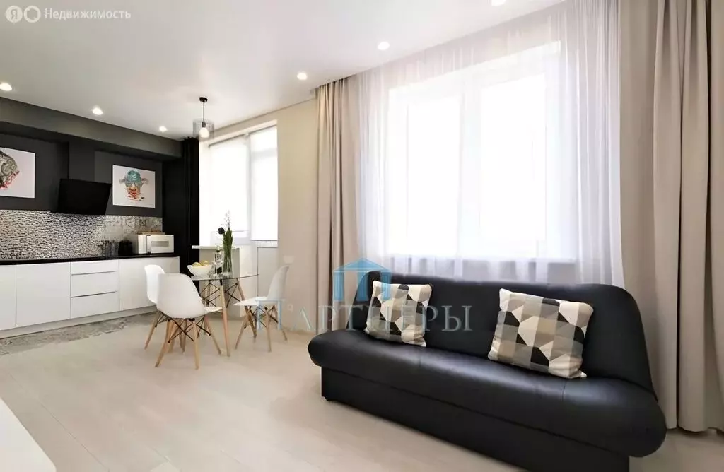 Квартира-студия: Самара, Солнечная улица, 8 (40 м) - Фото 1